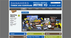 Desktop Screenshot of danahers.com.au